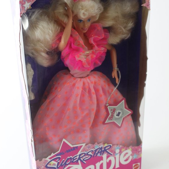 NWB 1993 Superstar Barbie Walmart Special Edition - Picture 4 of 6